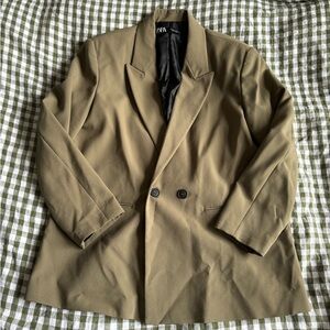 Zara Khaki Blazer